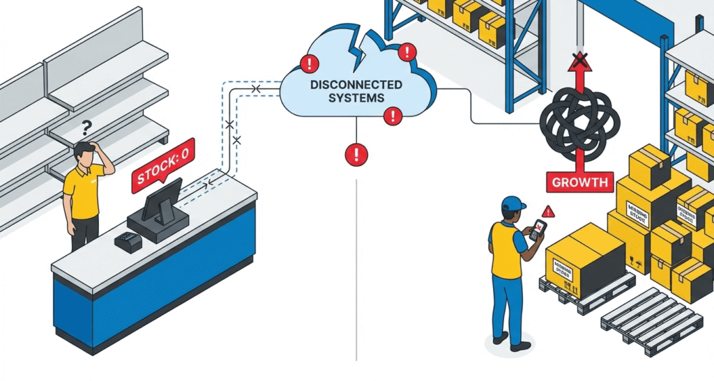 Inventory accuracy challenges in retail and distribution businesses