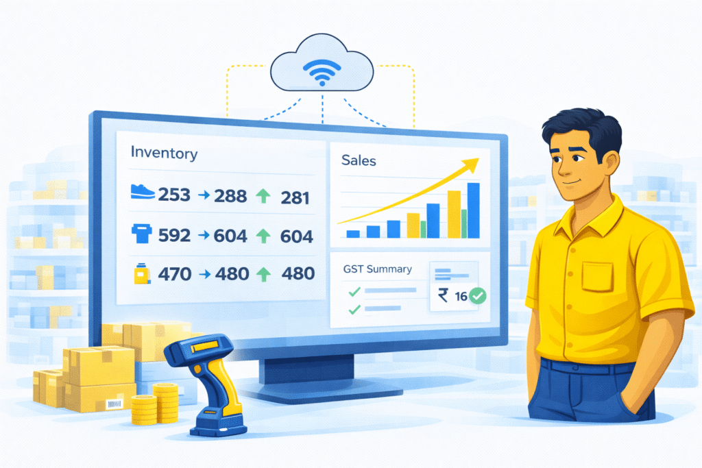 scalable inventory management system for Indian SMEs