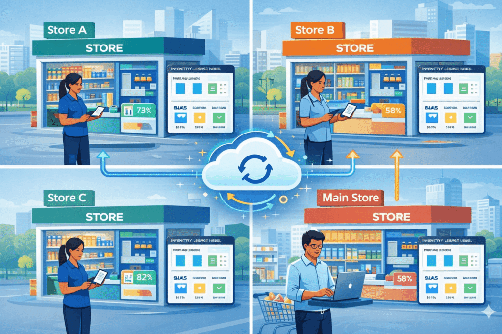 multi location inventory tracking India