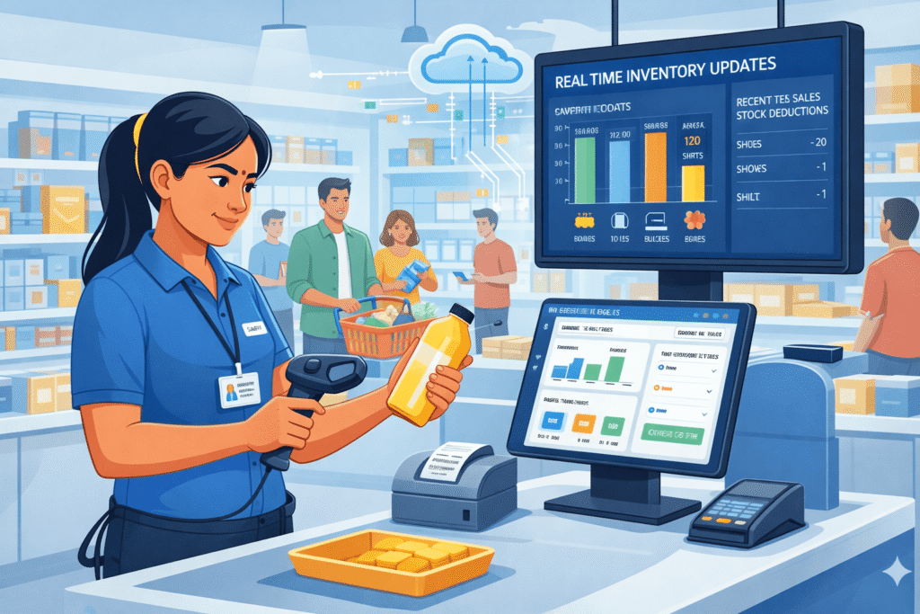 POS integrated inventory system India