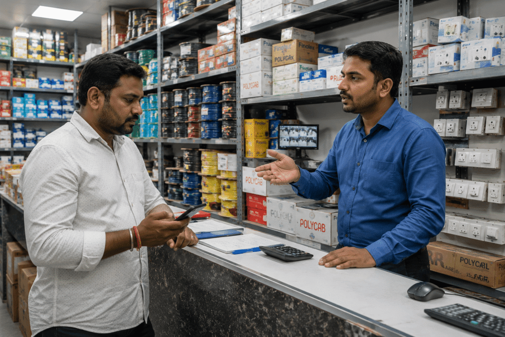 Customer unable to purchase cable due to stock shortage